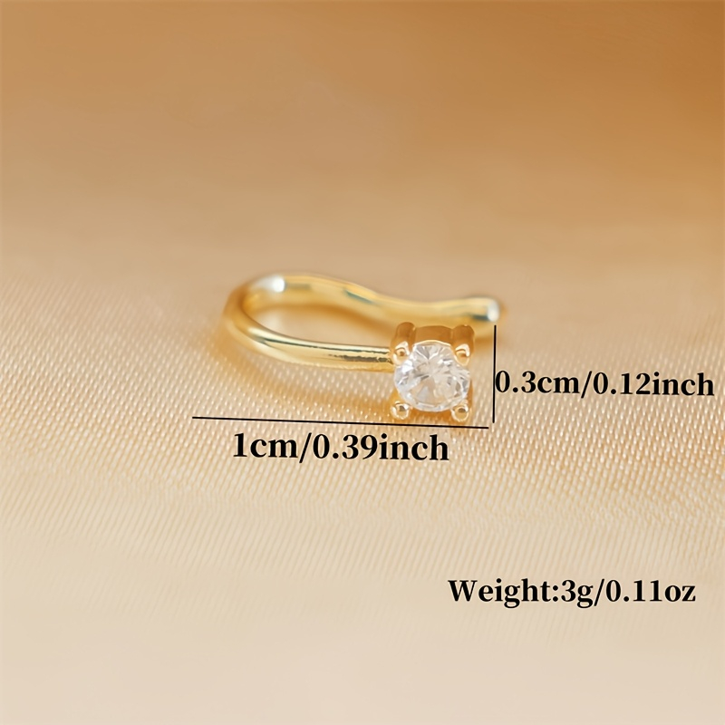 Anneau de nez rond en Zircon N - Body Jewelry Materials avis et prix