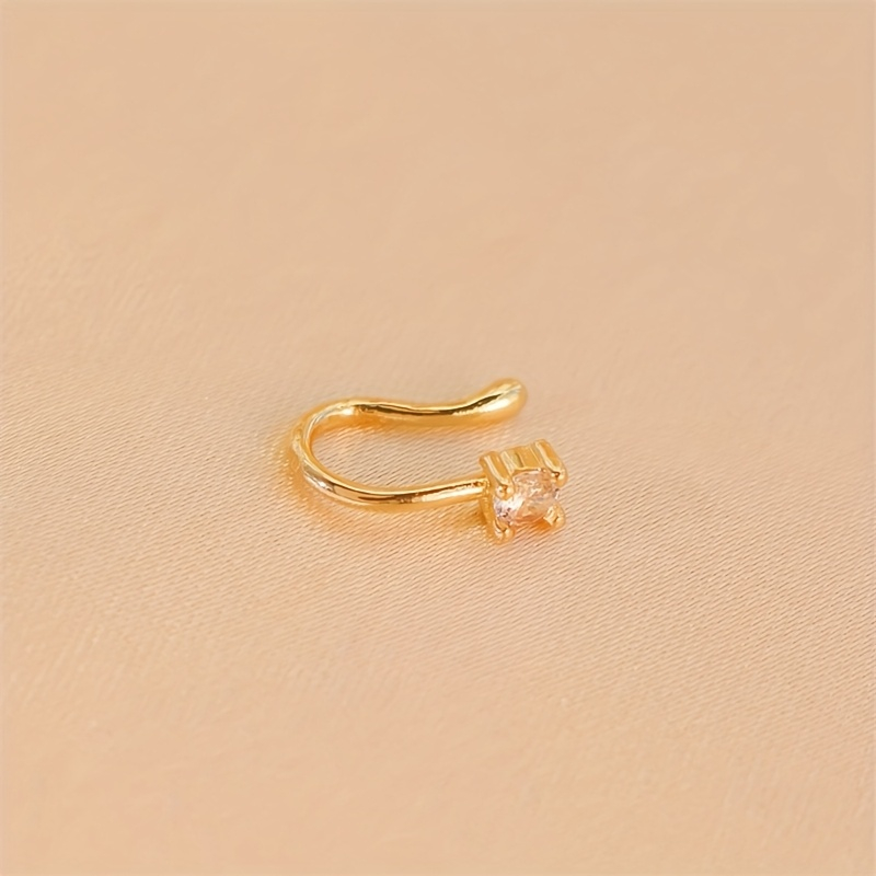 Anneau de nez rond en Zircon N - Body Jewelry Materials avis et prix