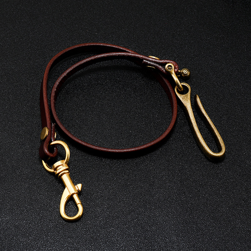Porte-clés Long en cuir vérita - Body Jewelry Retainers avis et prix