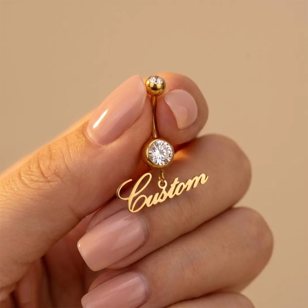 Piercing de nombril personnali - Body Jewelry Names avis et prix