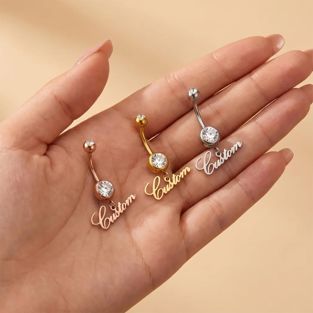 Piercing de nombril personnali - Body Jewelry Names avis et prix