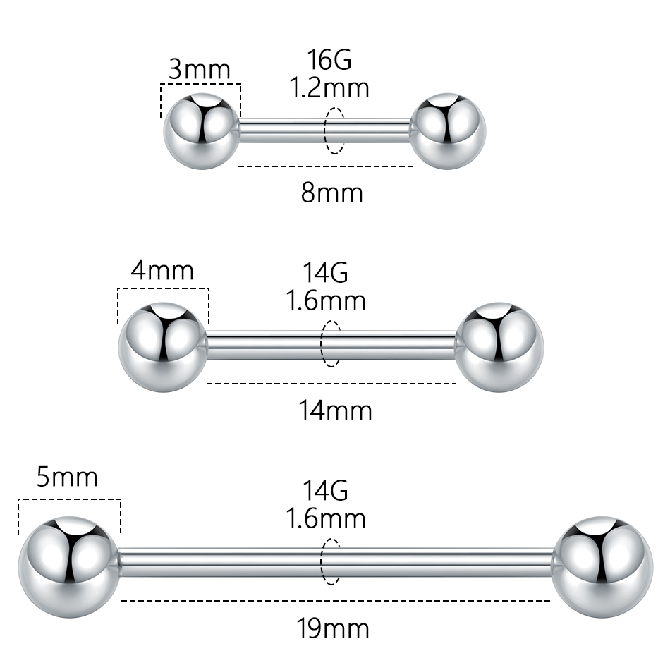 5/10 pièces G23 titane sans fi - Body Jewelry Threadless avis et prix