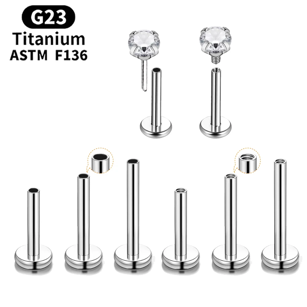 Base sans fil ASTM F136, bijou - Body Jewelry Threadless avis et prix