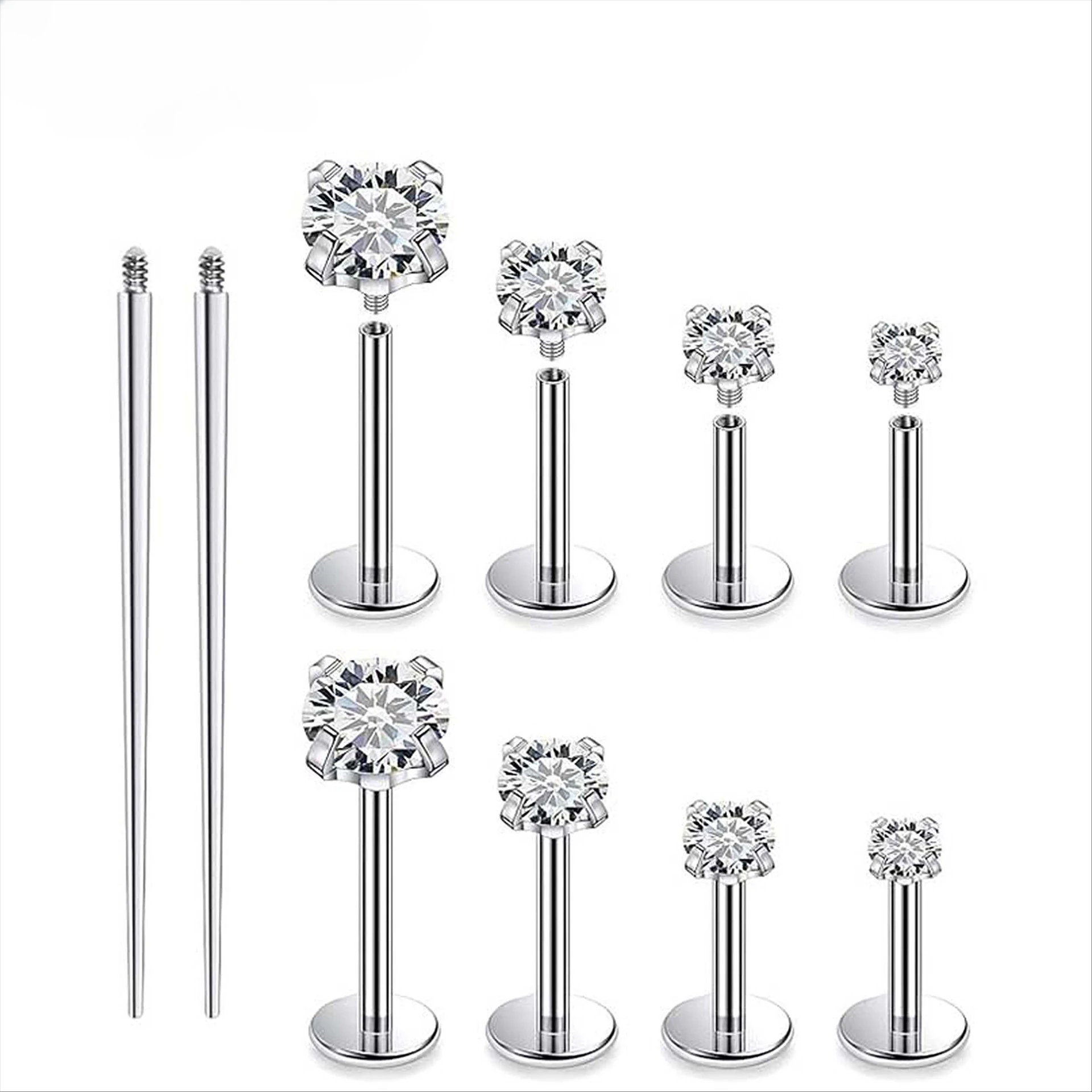 Base sans fil ASTM F136, bijou - Body Jewelry Threadless avis et prix