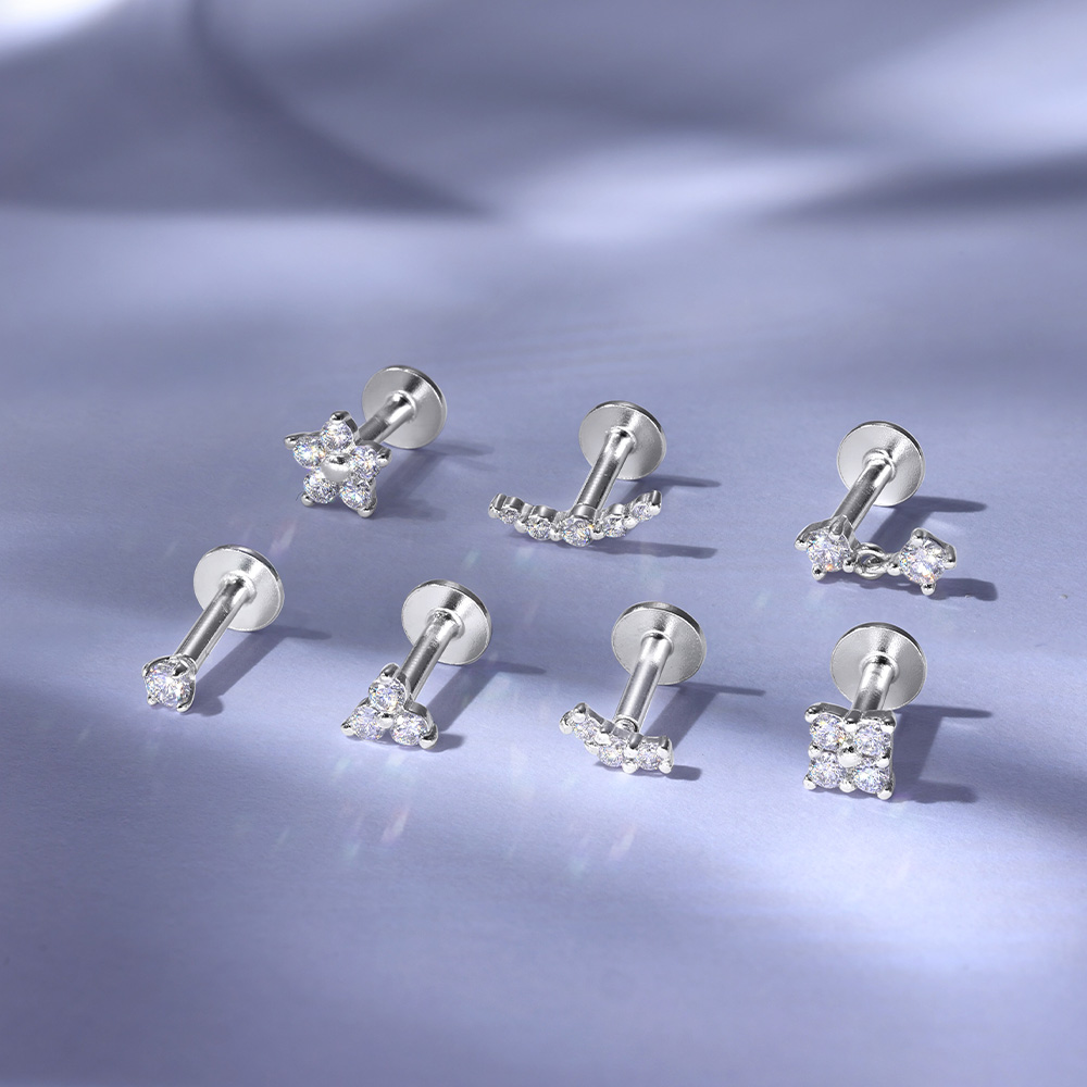 ROXI – boucles d'oreilles en a - Body Jewelry Diamond avis et prix