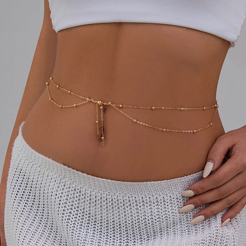 KunJoe multicouche couleur or  - Body Jewelry Dress avis et prix