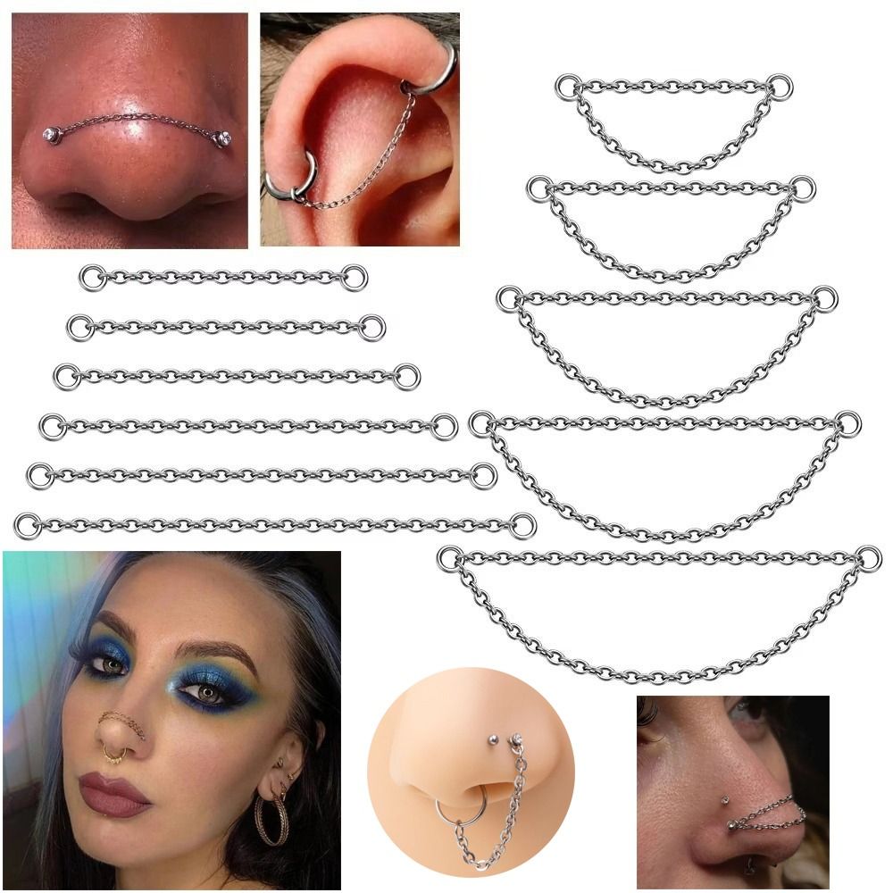 Chaîne de nez en titane tendan - Body Jewelry And Piercing avis et prix