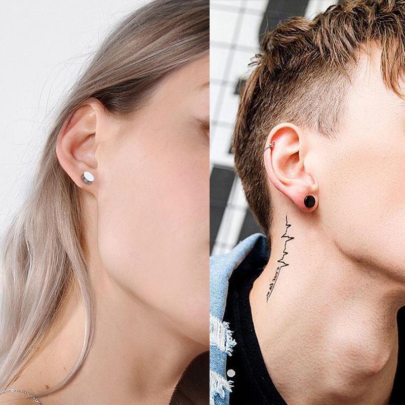 Boucles d'Oreilles en Acier In - Body Jewelry Tunnels avis et prix