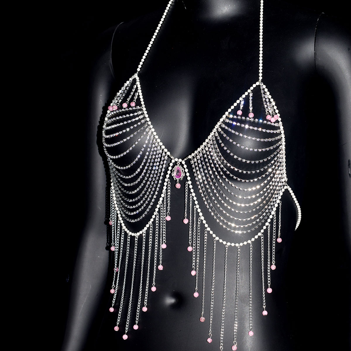 Bijoux de soutien-gorge élégan - Body Jewelry Dress avis et prix