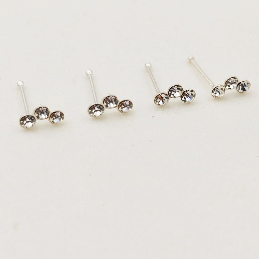 925 argent Sterling cristal ne - Body Jewelry Indian avis et prix