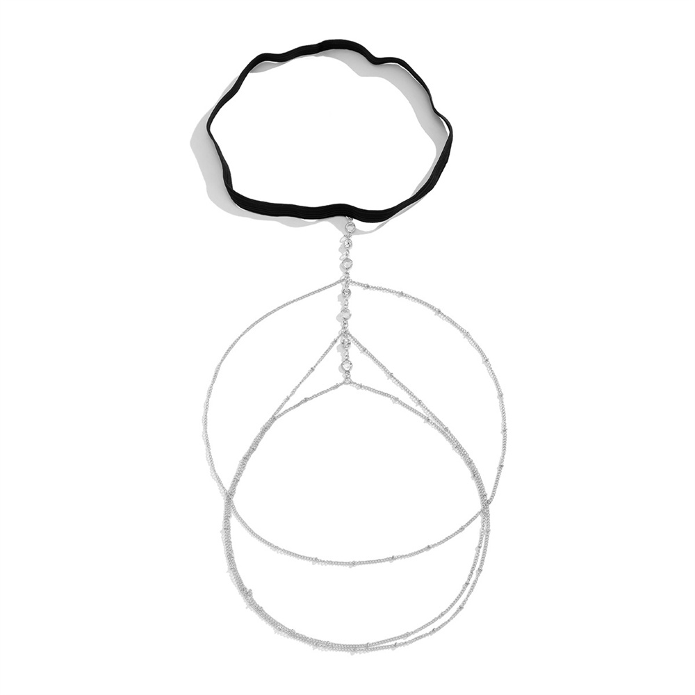 Chaîne de jambe élastique bohè - Body Jewelry Dress avis et prix