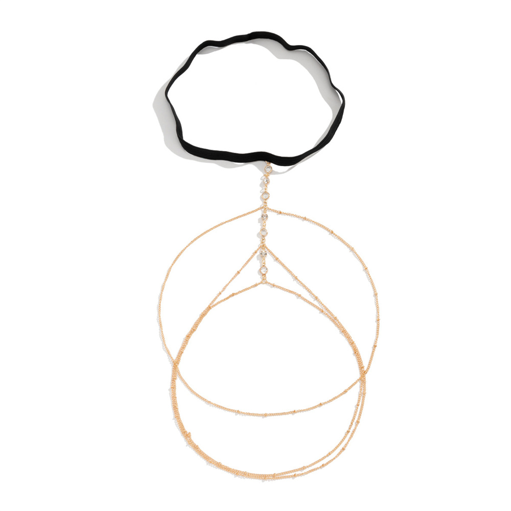 Chaîne de jambe élastique bohè - Body Jewelry Dress avis et prix