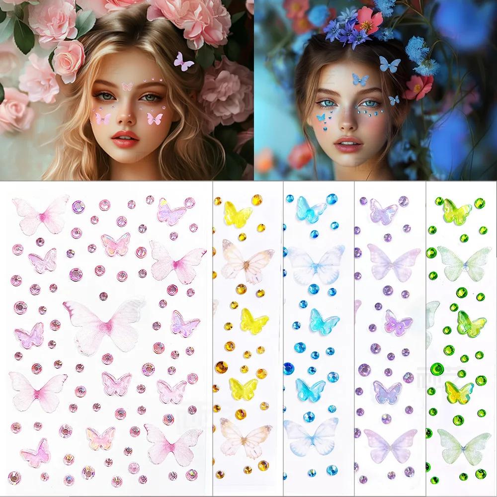 1sheet yeux visage maquillage  - Body Jewelry Diamond avis et prix