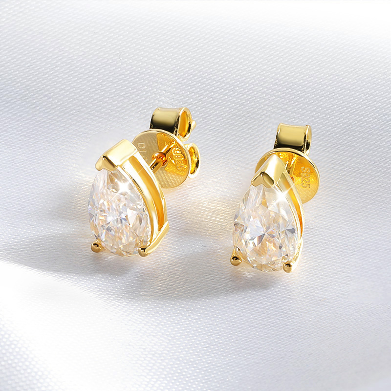 Smyoue 1CT 2CT 4CT poire coupe - Body Jewelry Diamond avis et prix