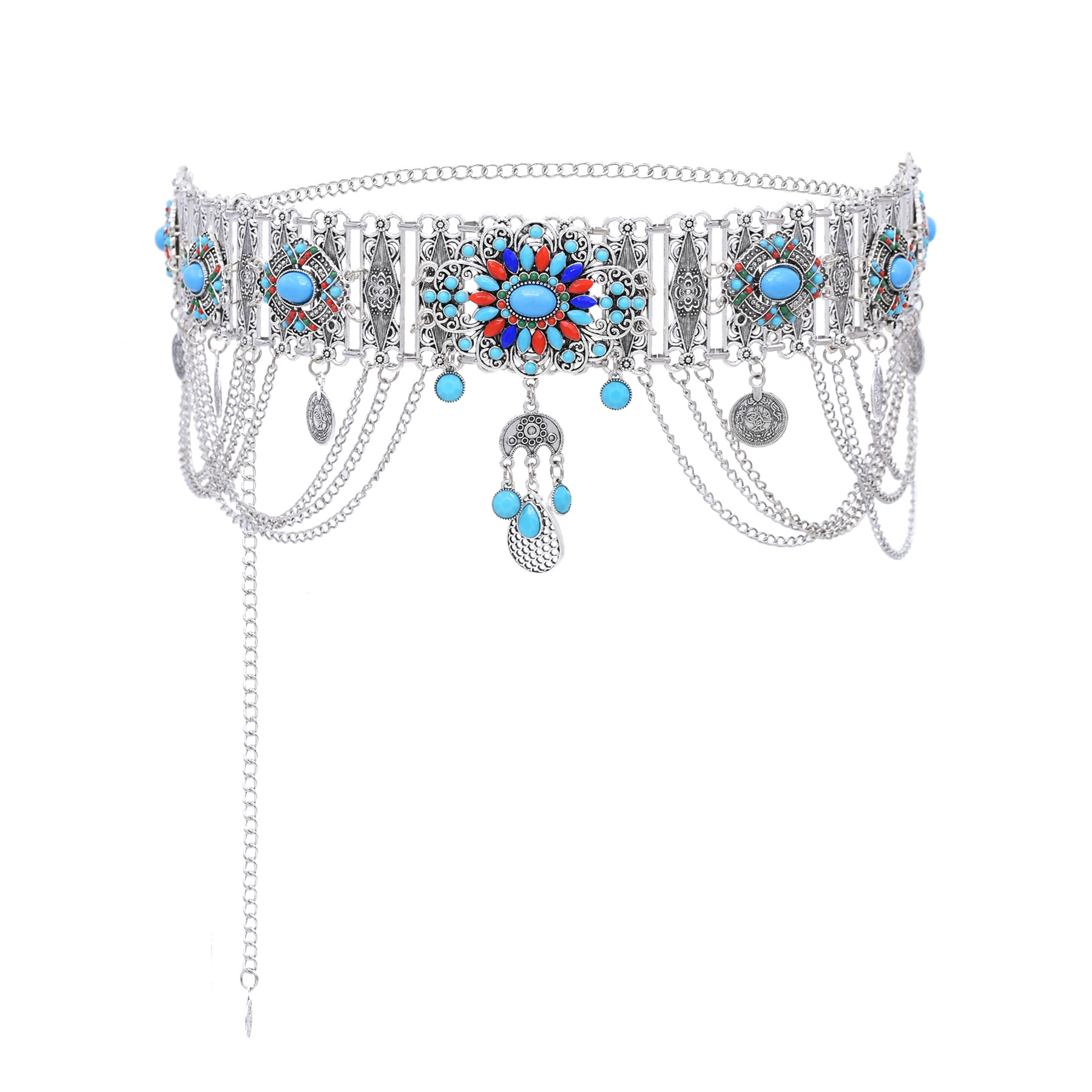 Pièces de monnaie en perles ac - Body Jewelry Indian avis et prix