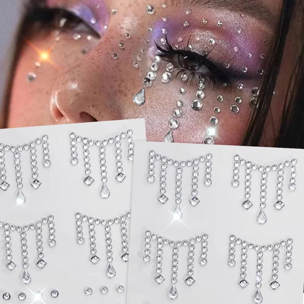 1/5 feuilles visage bijoux aut - Body Jewelry Diamond avis et prix