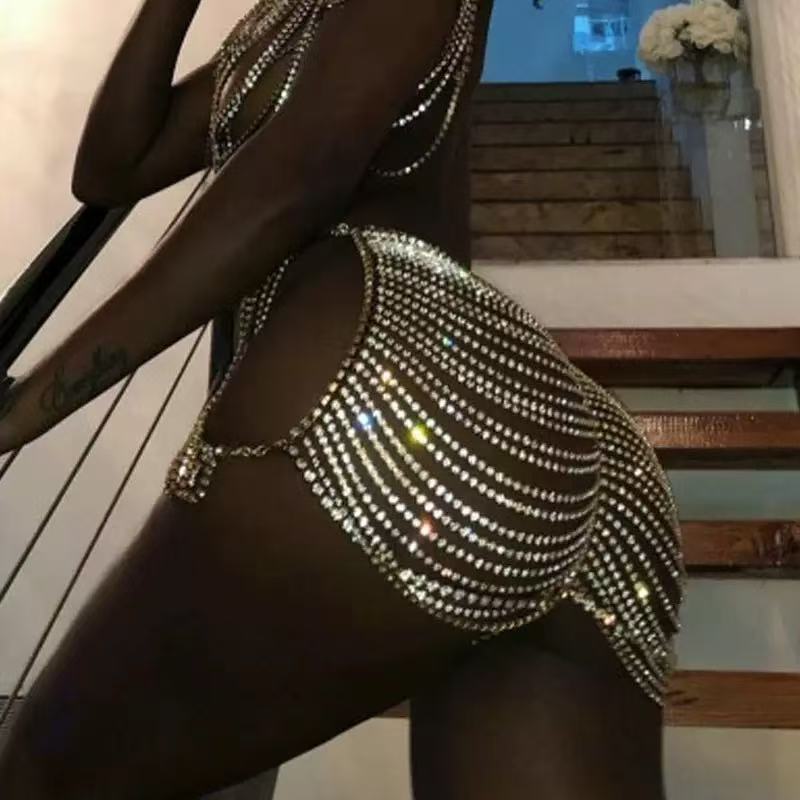 1pcSexy à la mode strass fesse - Body Jewelry Tunnels avis et prix