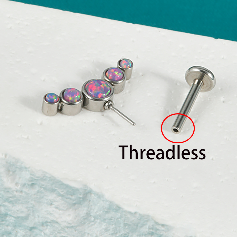 Bijoux de piercing en acier CZ - Body Jewelry Threadless avis et prix
